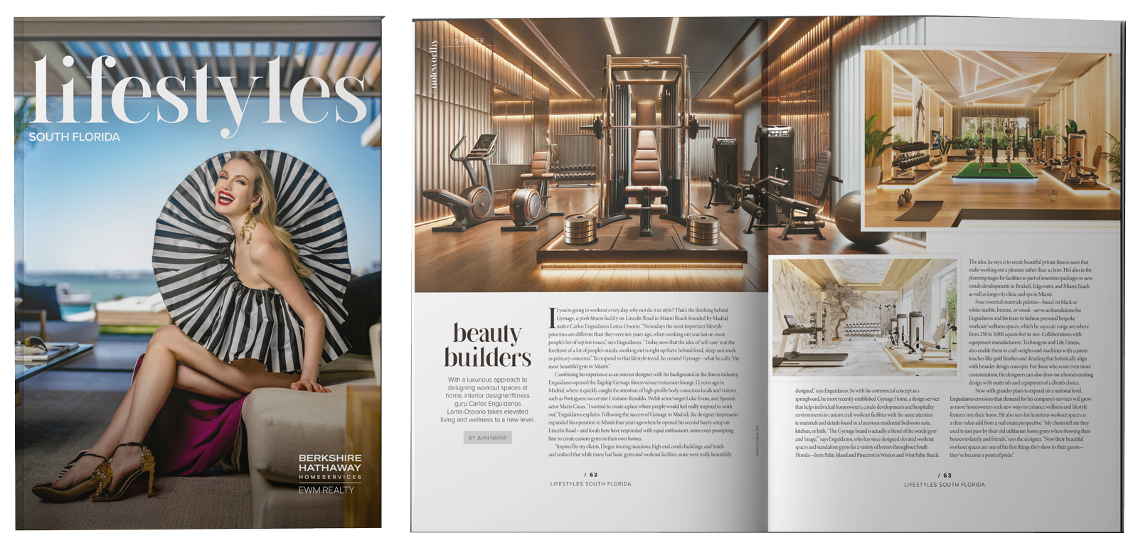 Gymage Home in Lifestyles Magazine
